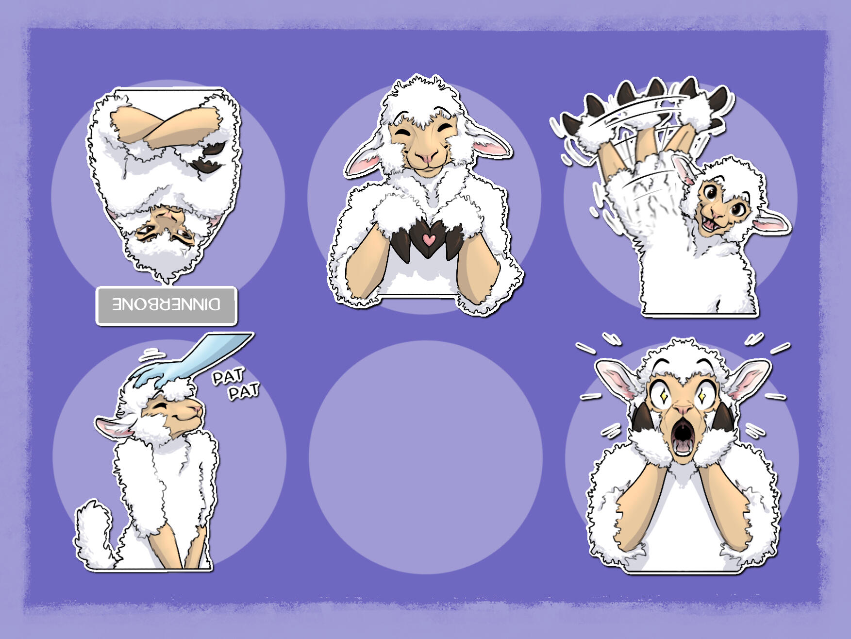 Sheepiness Stickers Sheepiness Stickers