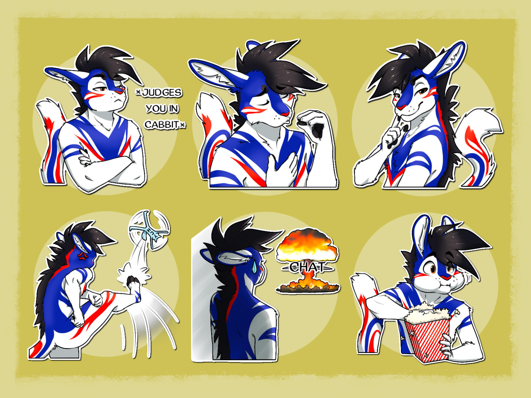 PrimeraCabbit Stickers PrimeraCabbit Stickers