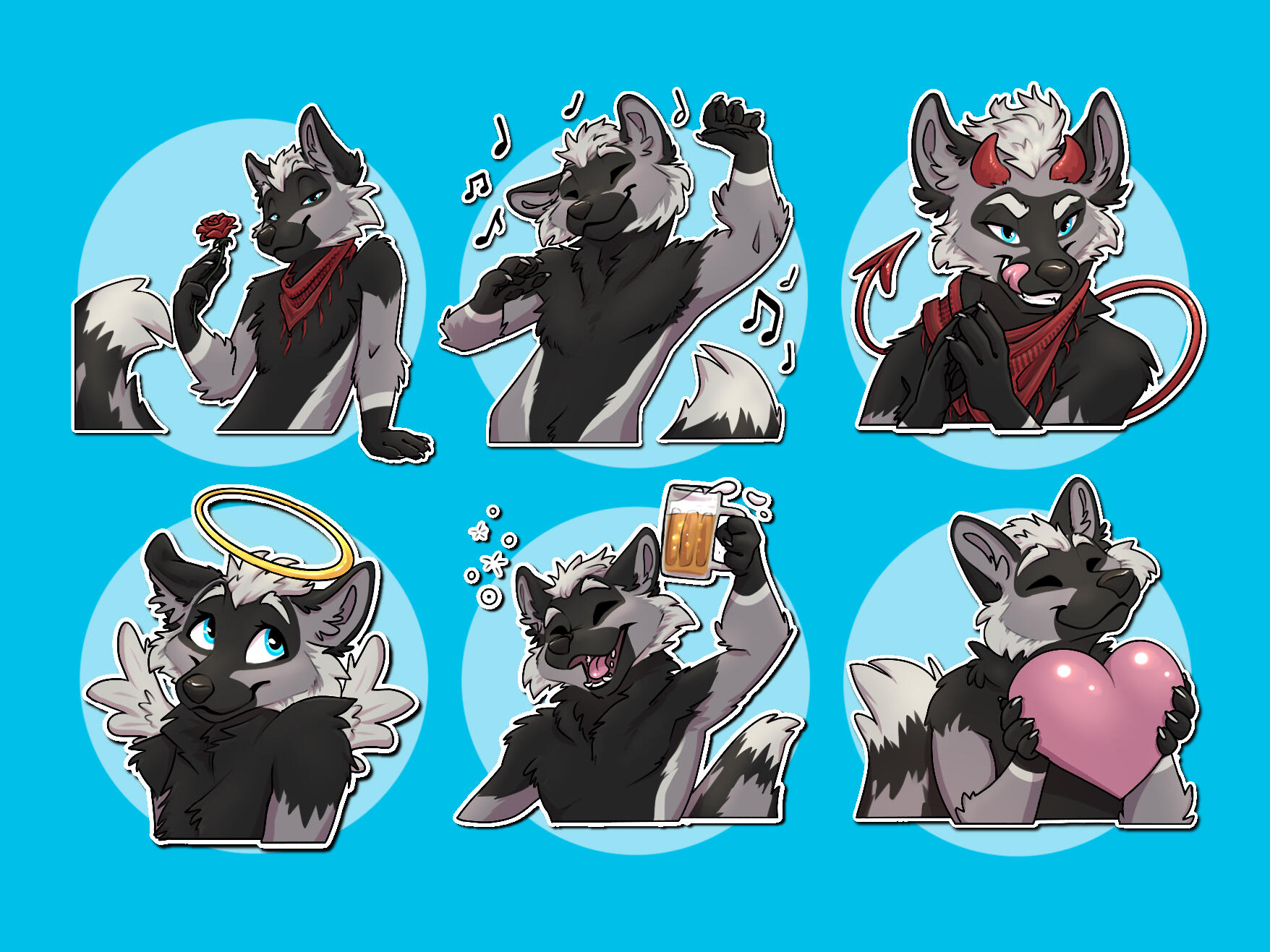 BackpawScratch Stickers