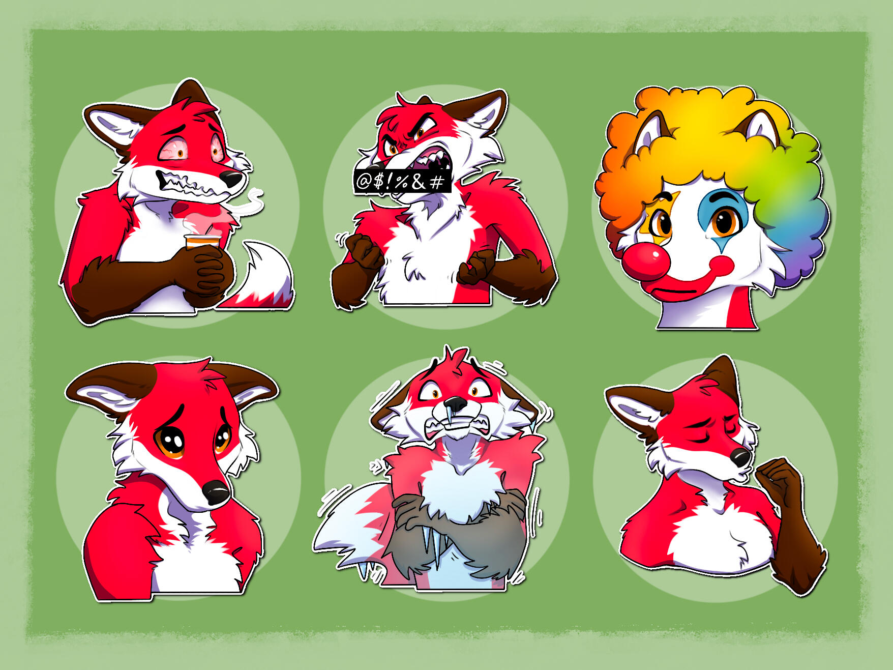 XavierFox Stickers