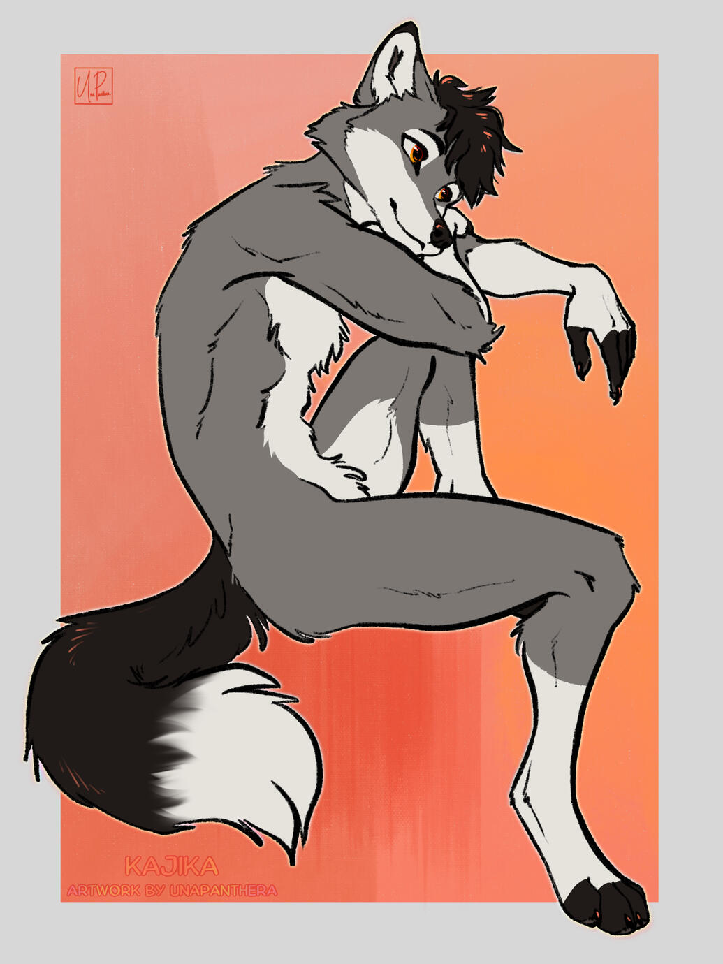 Full body, flat colours